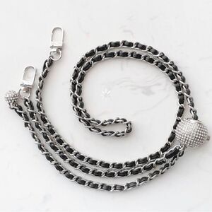 High Quality Adjustable Purse Chain Strap with Diamonds